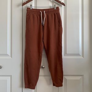 Vintage Soft Joggers (Burnt Orange)